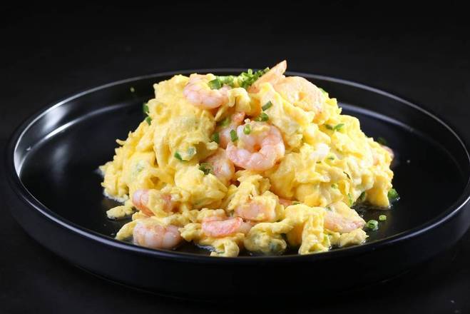 FRIED SHIMPS WITH EGG 滑蛋虾仁